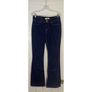 Levis Women’s 526 Slender Bootcut Denim‎ Jeans Dark Wash 6M 28x32